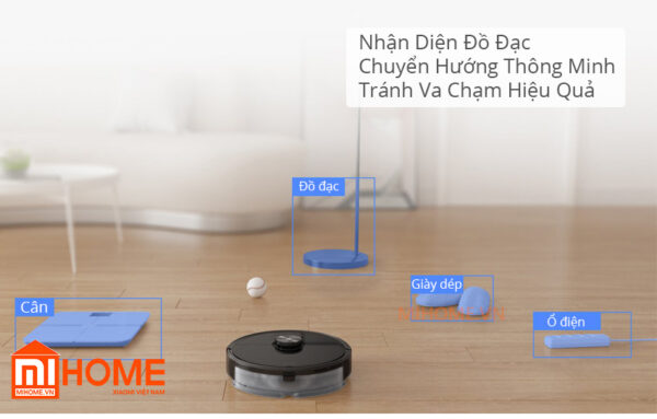 Robot hút bụi Roborock S6 MaxV hàng chính hãng 7 Robot hút bụi Roborock S6 MaxV hàng chính hãng