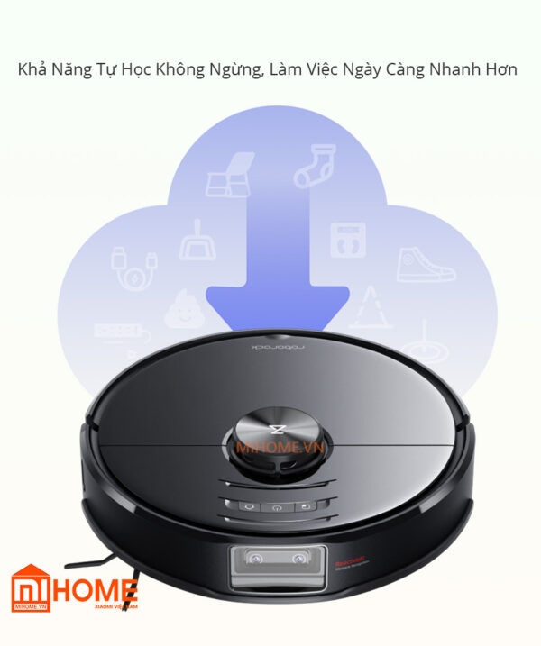 Robot hút bụi Roborock S6 MaxV hàng chính hãng 15 Robot hút bụi Roborock S6 MaxV hàng chính hãng