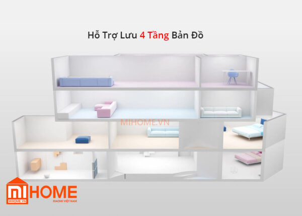 Robot hút bụi Roborock S6 MaxV hàng chính hãng 19 Robot hút bụi Roborock S6 MaxV hàng chính hãng