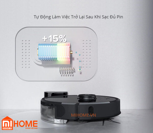 Robot hút bụi Roborock S6 MaxV hàng chính hãng 25 Robot hút bụi Roborock S6 MaxV hàng chính hãng