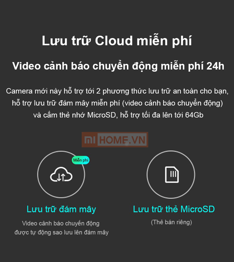 Camera Ngoai Troi Xiaomi Xoay 270 Do 17