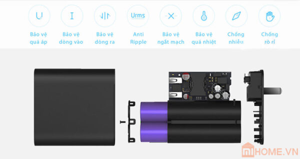 Củ sạc kiêm sạc dự phòng ZMI APB01A 6500mAh