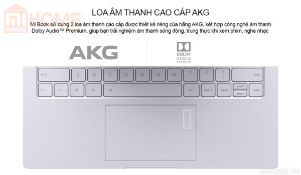 Laptop Xiaomi Mi Notebook Air 13.3 2017 Vân Tay