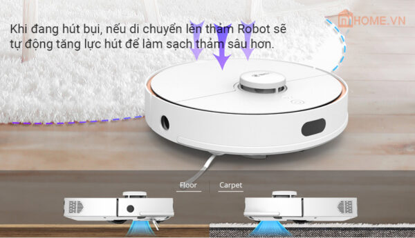 Robot Hút Bụi Qihoo 360 Vacuum S5 7 Robot Hút Bụi Qihoo 360 Vacuum S5