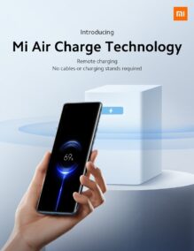 Mi Air Charge của Xiaomi có thể sạc không dây các thiết bị qua mạng