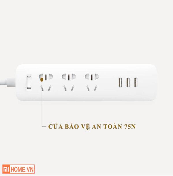 O Cam 3 Cong Sac Nhanh USB 27W Xiaomi Mijia 7