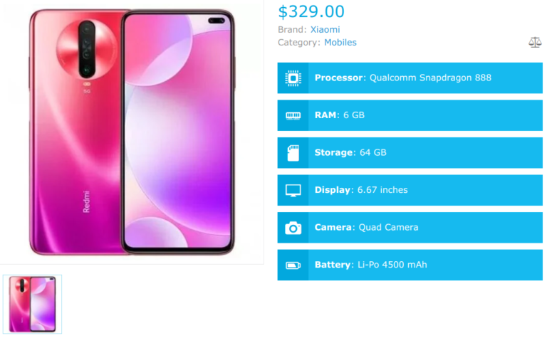 Rò rỉ cấu hình và giá bán của Redmi K40
