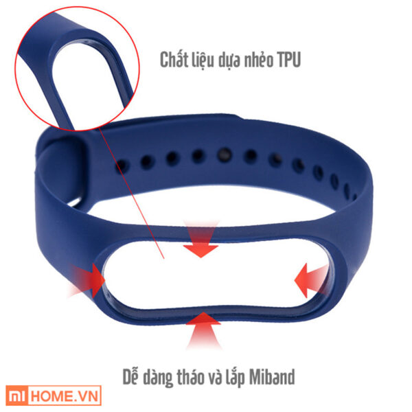Vong tay thay the Mi Band 4 2