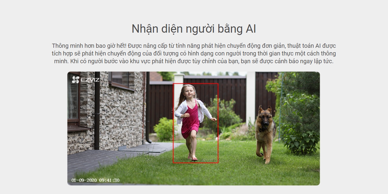 Camera ngoai troi xoay 360 Ezviz C8C 5
