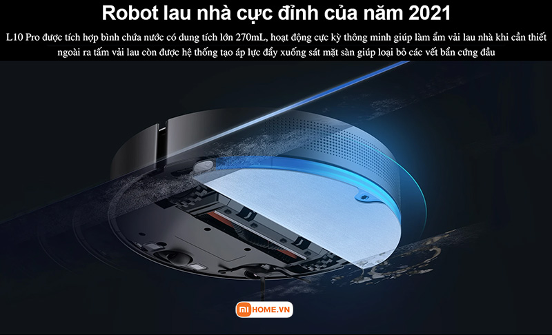 Robot hut bui lau nha Xiaomi Dreame L10 Pro 10