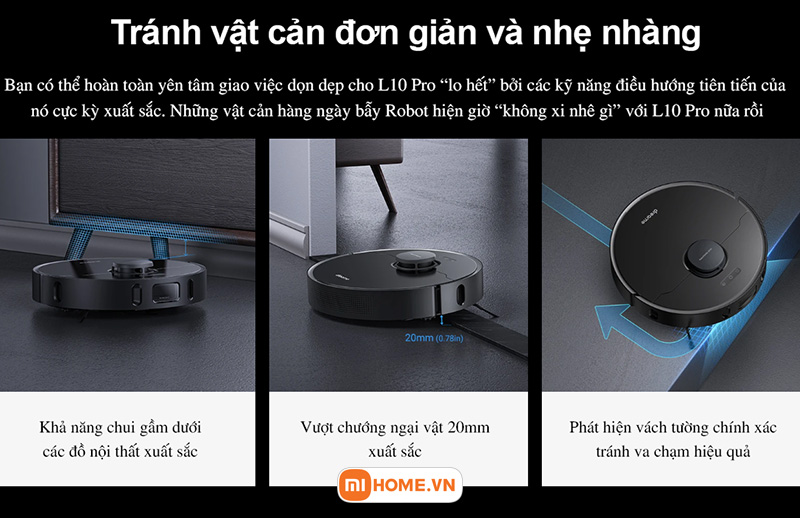 Robot hut bui lau nha Xiaomi Dreame L10 Pro 12