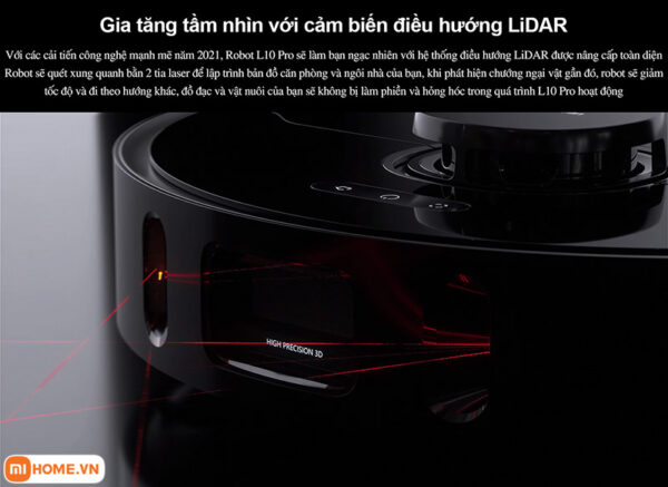 Robot hut bui lau nha Xiaomi Dreame L10 Pro 4