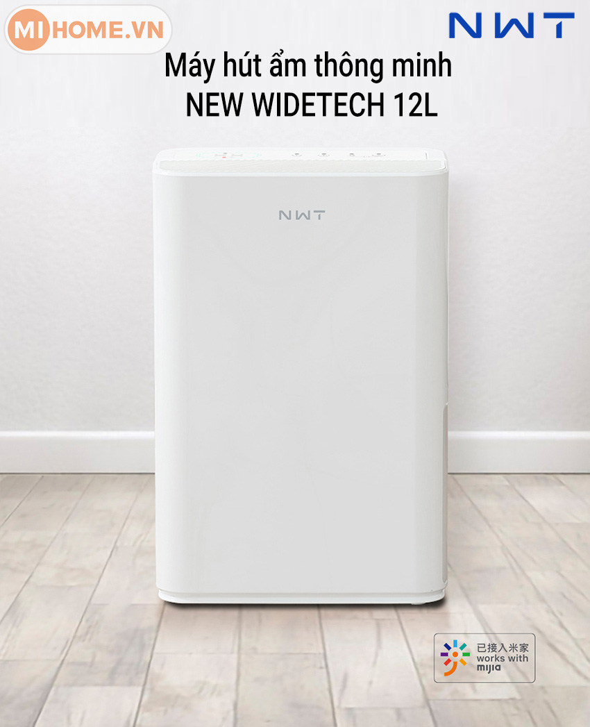 Máy hút ẩm thông minh Xiaomi WIDETECH 12L 22 may hut am new Widetech 01 1