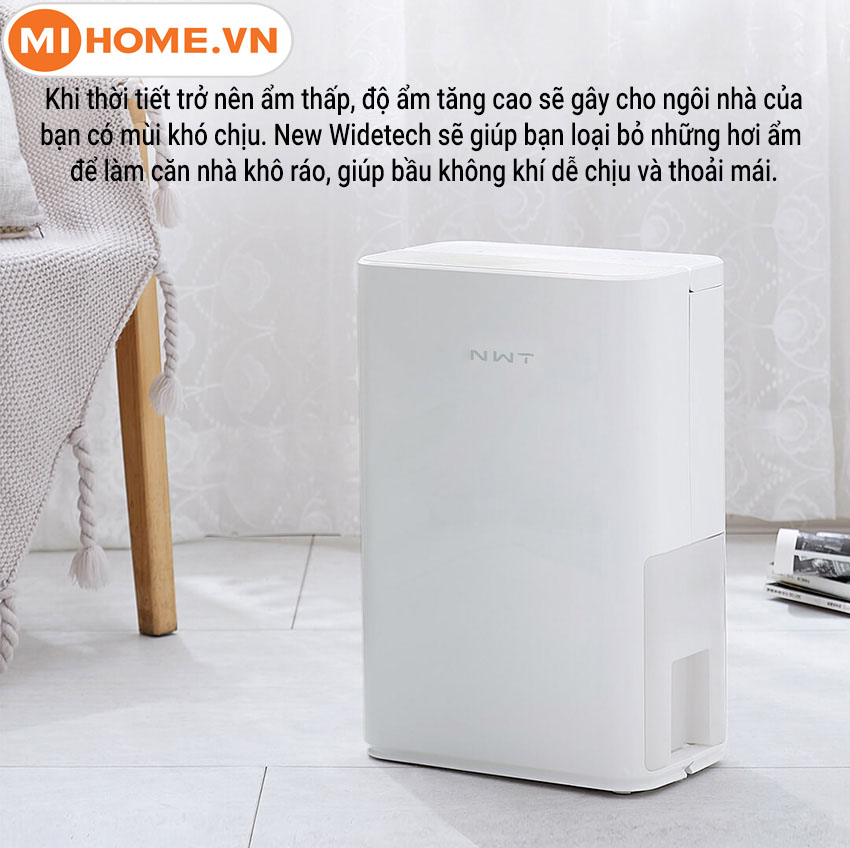 Máy hút ẩm thông minh Xiaomi WIDETECH 12L 24 may hut am new Widetech 03 1