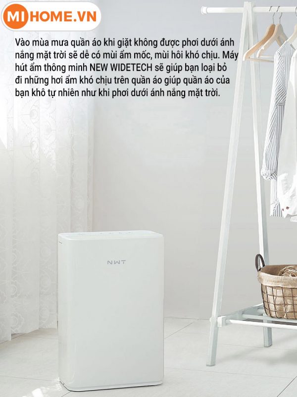 Máy hút ẩm thông minh Xiaomi WIDETECH 12L 6 Máy hút ẩm thông minh Xiaomi WIDETECH 12L