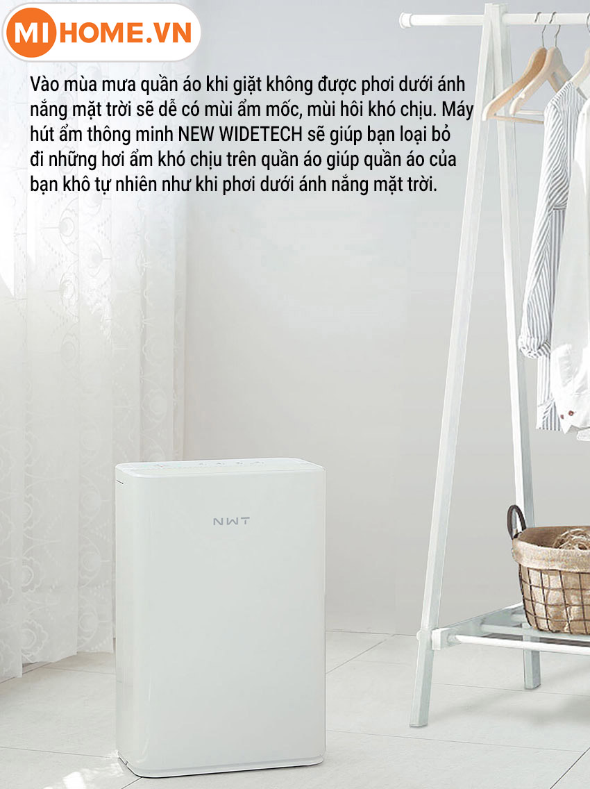Máy hút ẩm thông minh Xiaomi WIDETECH 12L 26 may hut am new Widetech 05 1