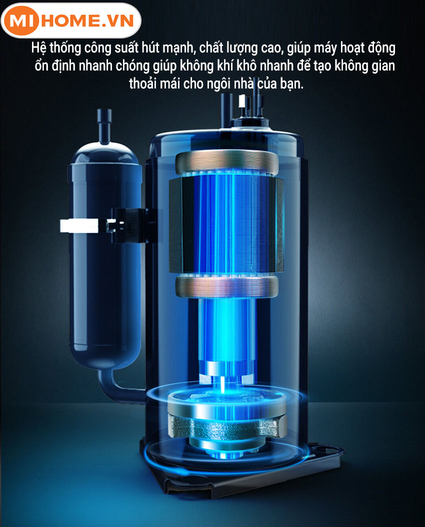 Máy hút ẩm thông minh Xiaomi WIDETECH 12L 28 may hut am new Widetech 08 1