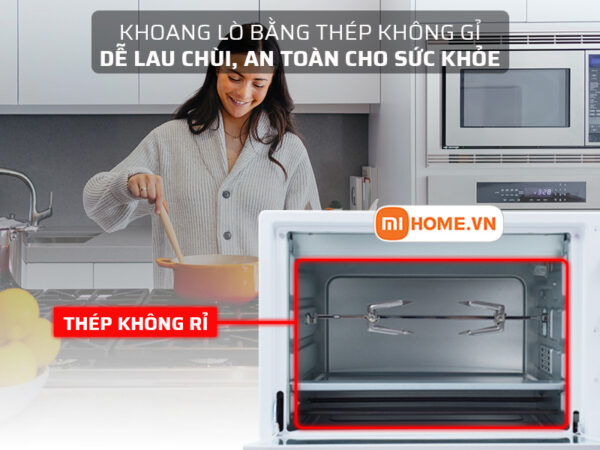 Lo nuong dien Xiaomi Mijia Oven 32L 4 1