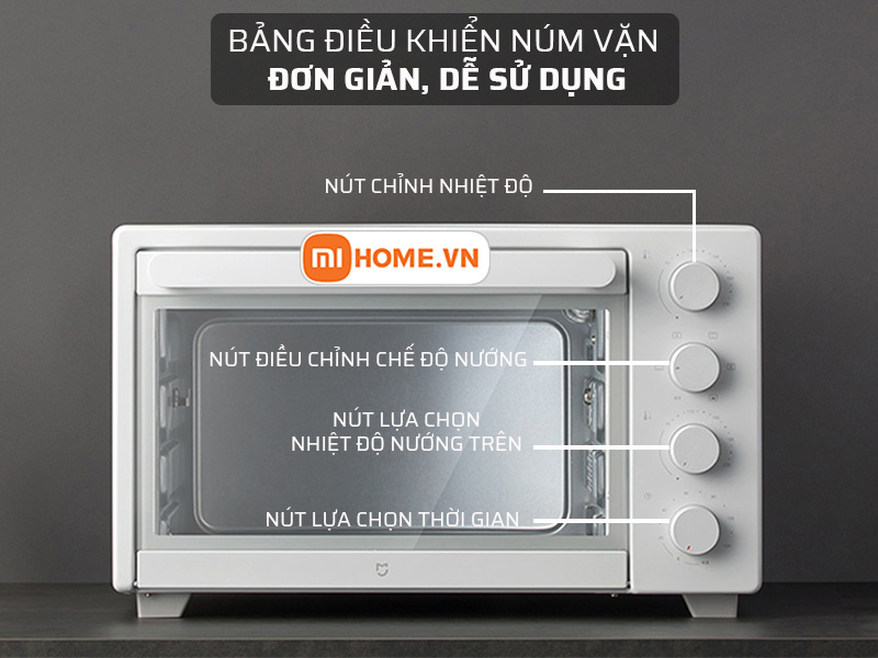 Lo nuong dien Xiaomi Mijia Oven 32L 5 1