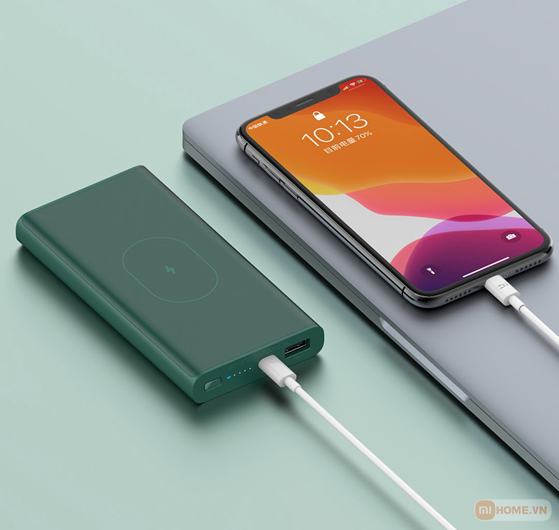 Sac du phong khong day Xiaomi ZMI WPB01 10000mAh 5