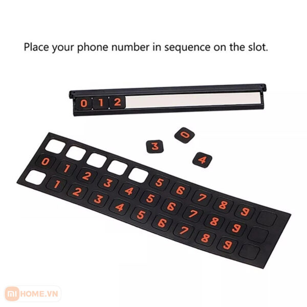 Bảng số điện thoại cho ô tô