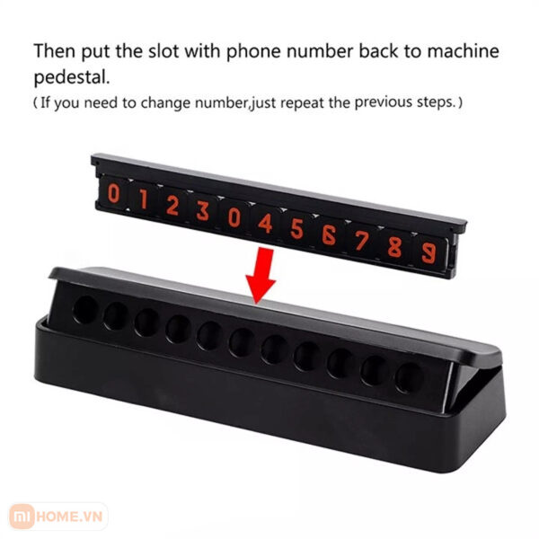 Bảng số điện thoại cho ô tô