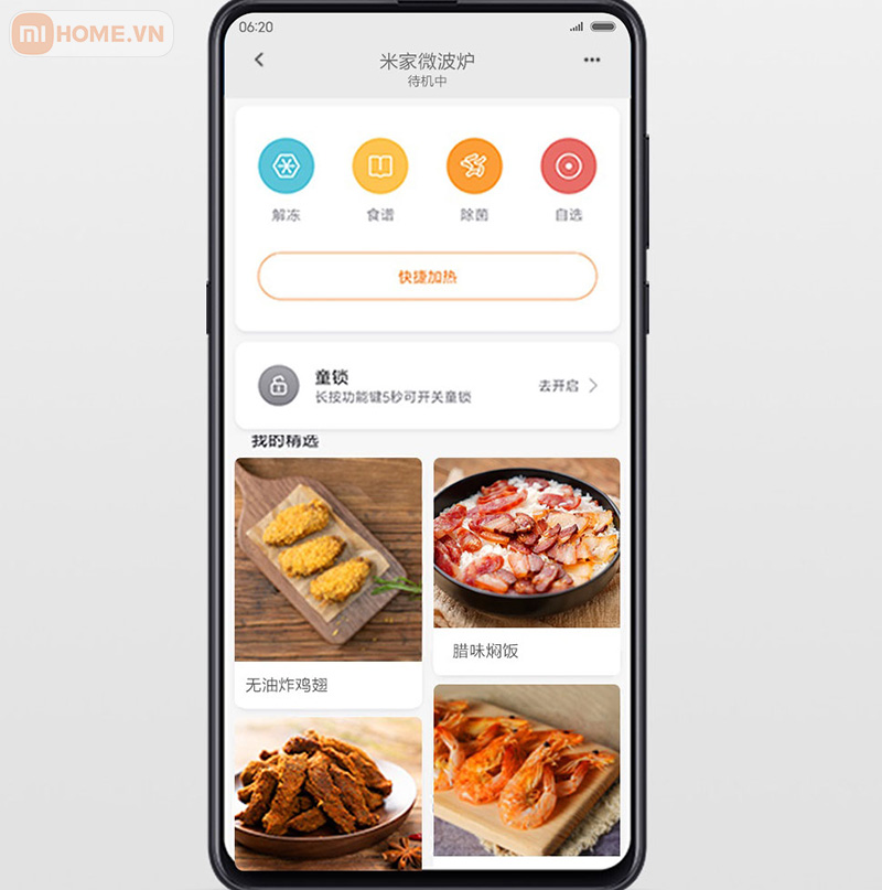 Lo vi song thong minh Xiaomi Mijia 20L 9