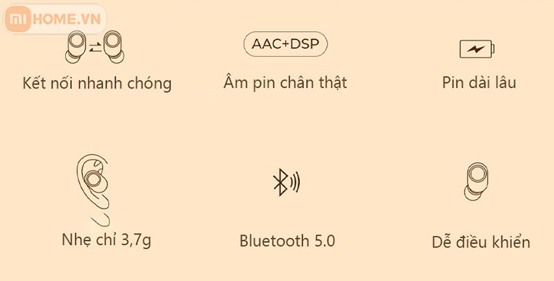 Tai nghe Bluetooth Haylou GT2S 3