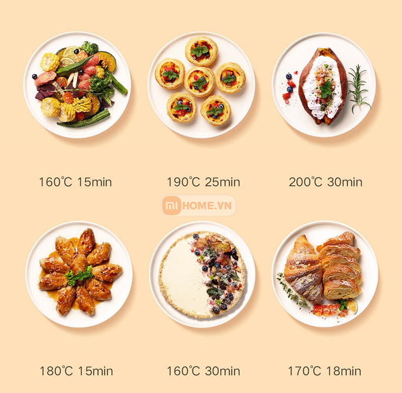 Nồi chiên không dầu thông minh Mi Smart Air Fryer 3.5L 14 Noi chien khong dau thong minh Mi Smart Air Fryer 3.5L 8