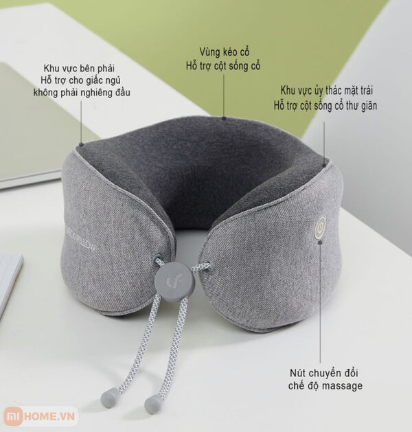 Gối massage cổ Xiaomi Leravan LF-J003