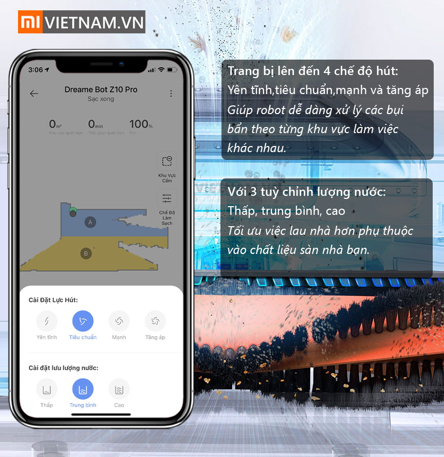 Robot Hut Bui Lau Nha Dreame Bot Z10 Pro 22