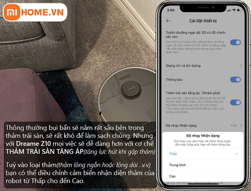 Robot Hut Bui Lau Nha Dreame Bot Z10 Pro 33