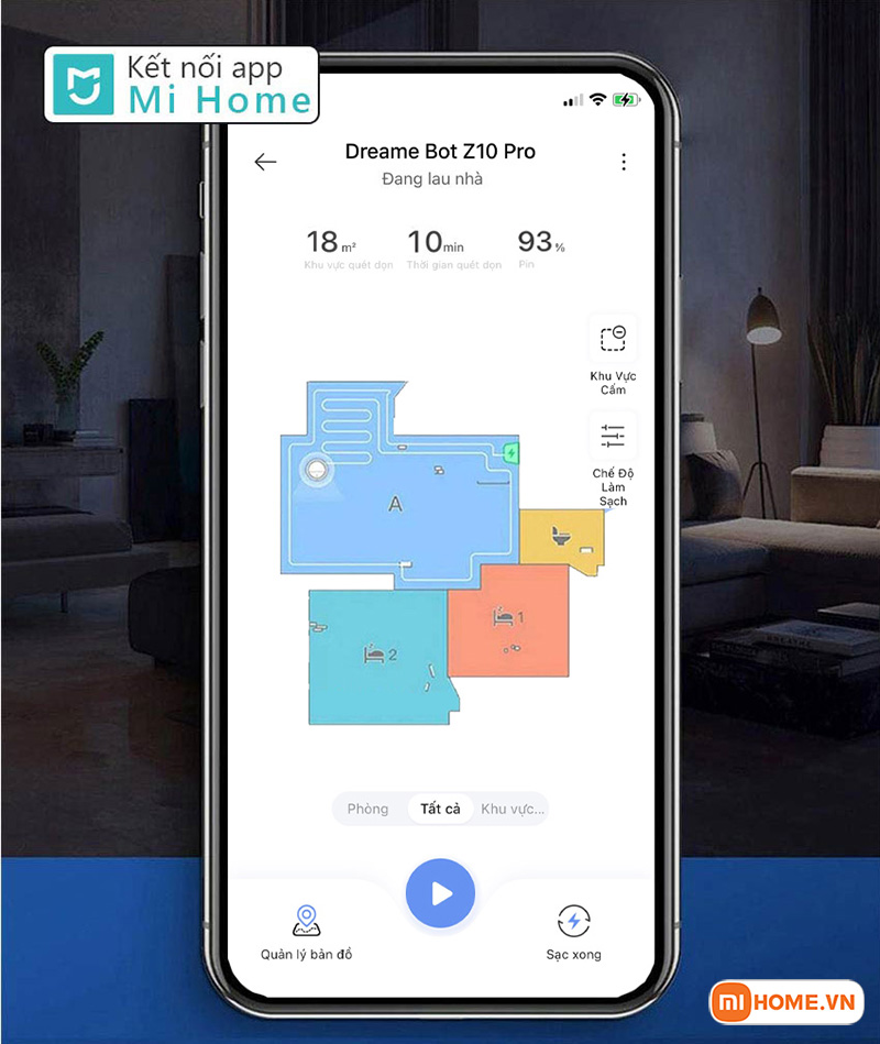 Robot Hut Bui Lau Nha Dreame Bot Z10 Pro 36