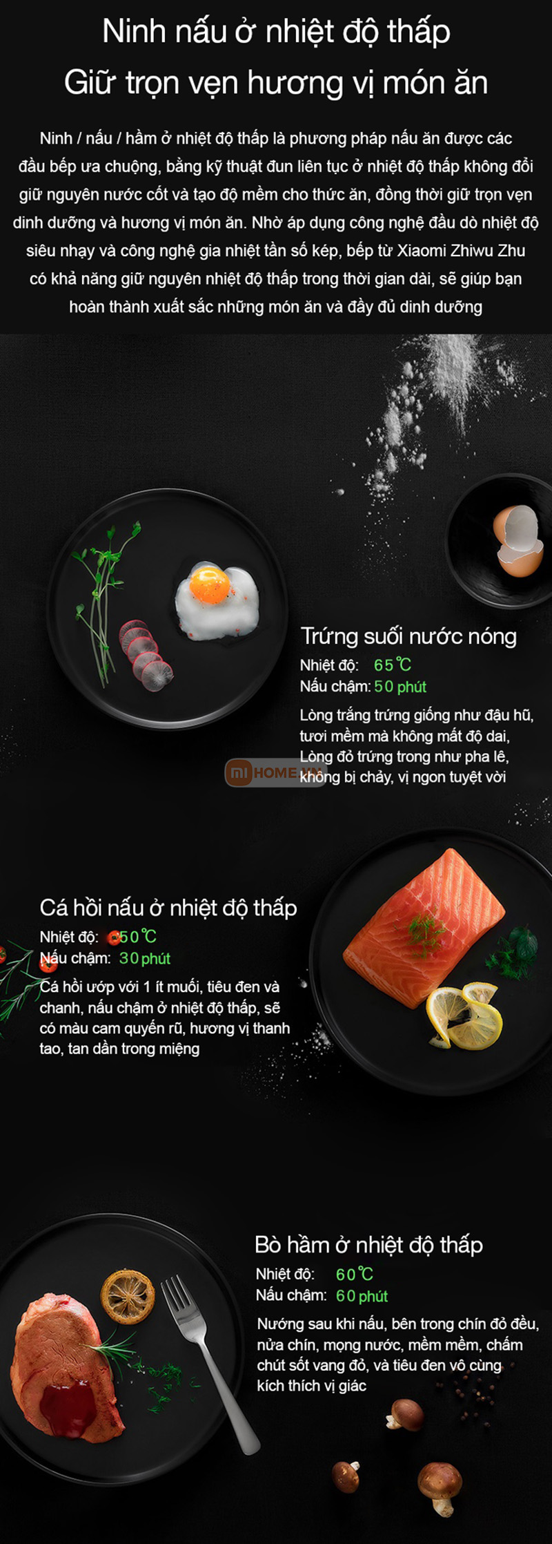 Bep tu Xiaomi Zhiwu Zhu 99 muc nhiet 7