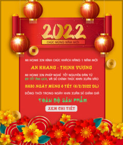 Mi Home khai xuân 2022 – Khuyến mại tưng bừng !!