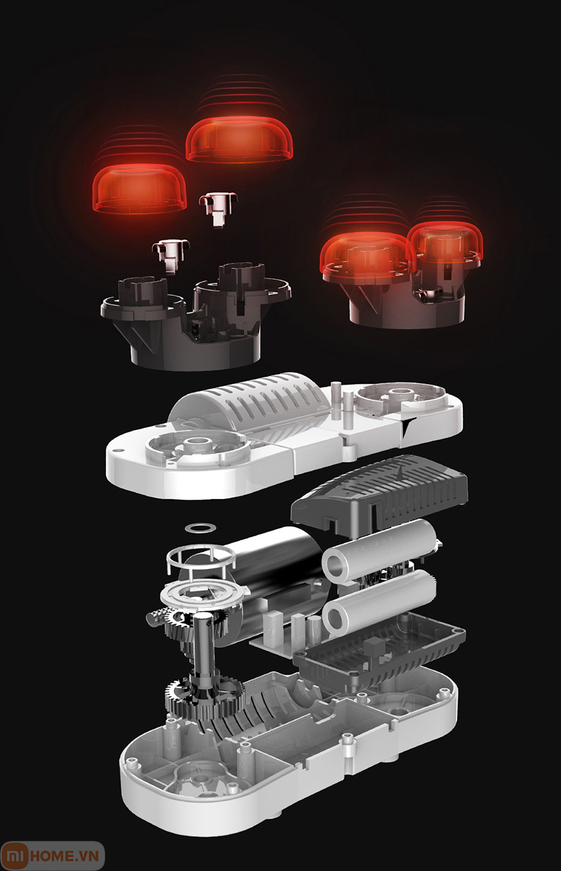 Goi massage nhiet Xiaomi Leravan 4