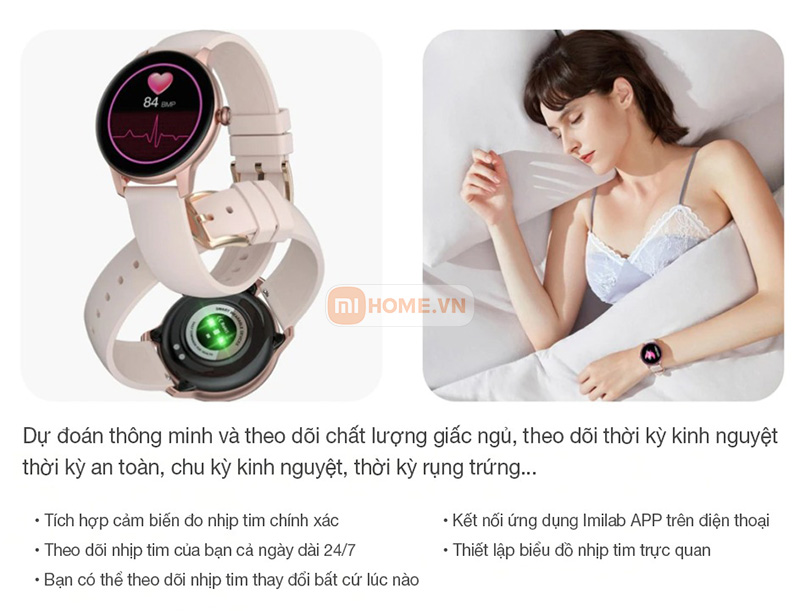 Dong ho Xiaomi Imilab Smart Watch W11 5