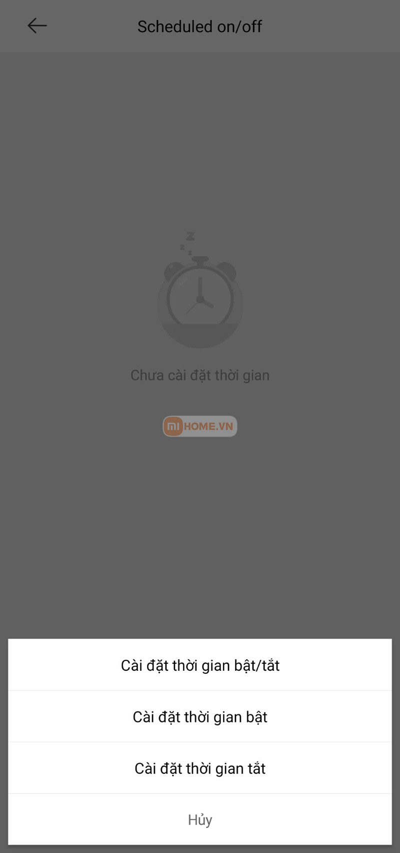 Huong dan ket noi quat Xiaomi 19