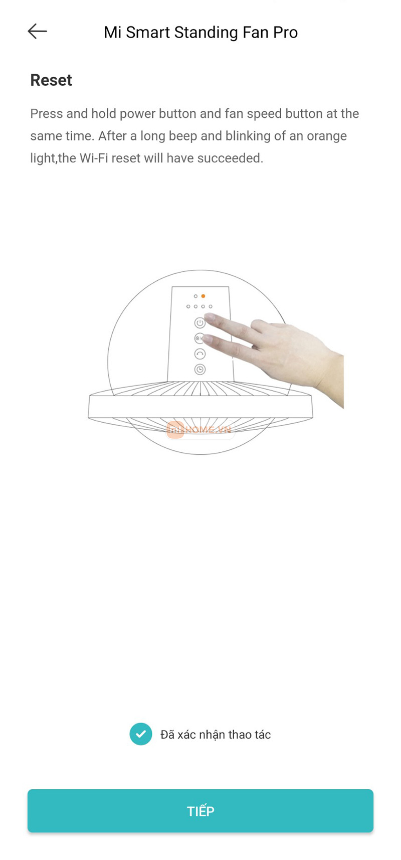 Huong dan ket noi quat Xiaomi 6