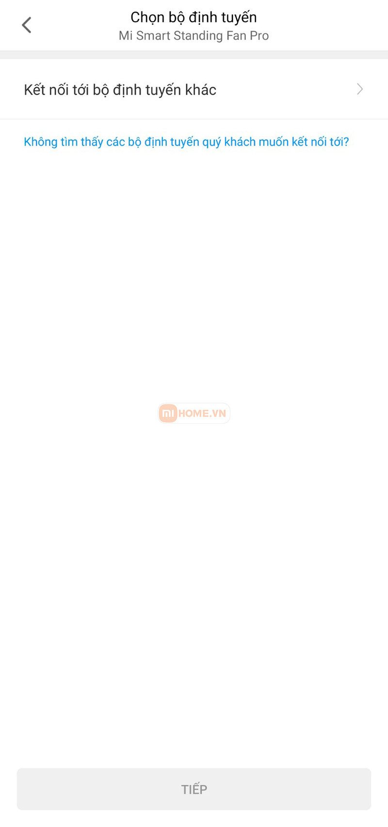 Huong dan ket noi quat Xiaomi 7