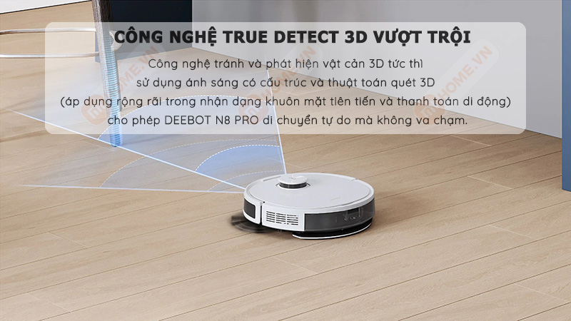 Robot hut bui lau nha Ecovacs Deebot N8 Pro 6