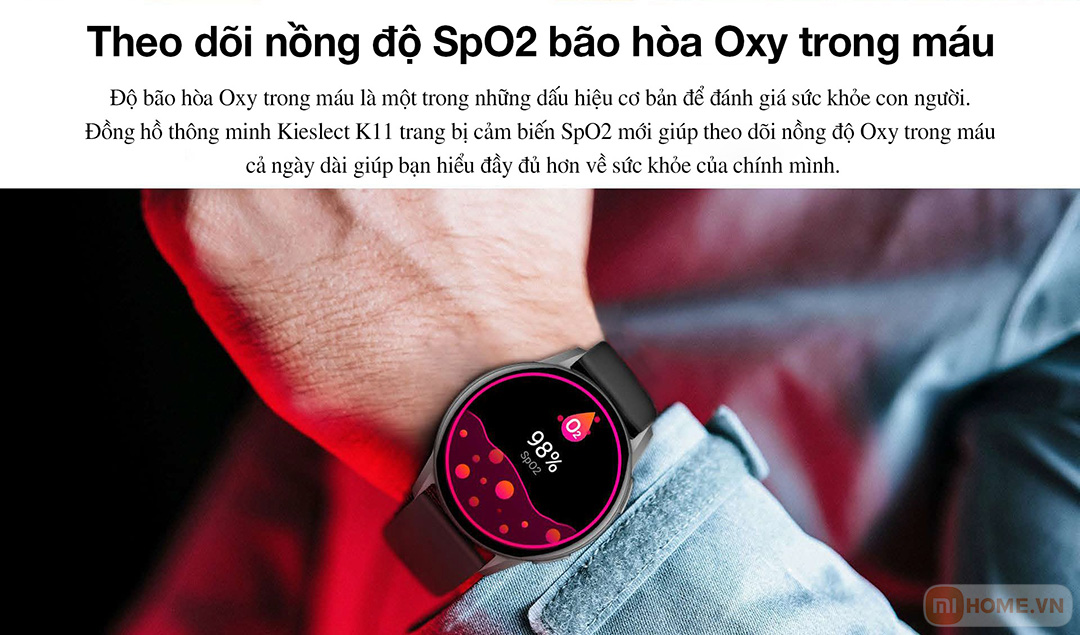 Dong ho thong minh Xiaomi Kieslect K11 quoc te 18