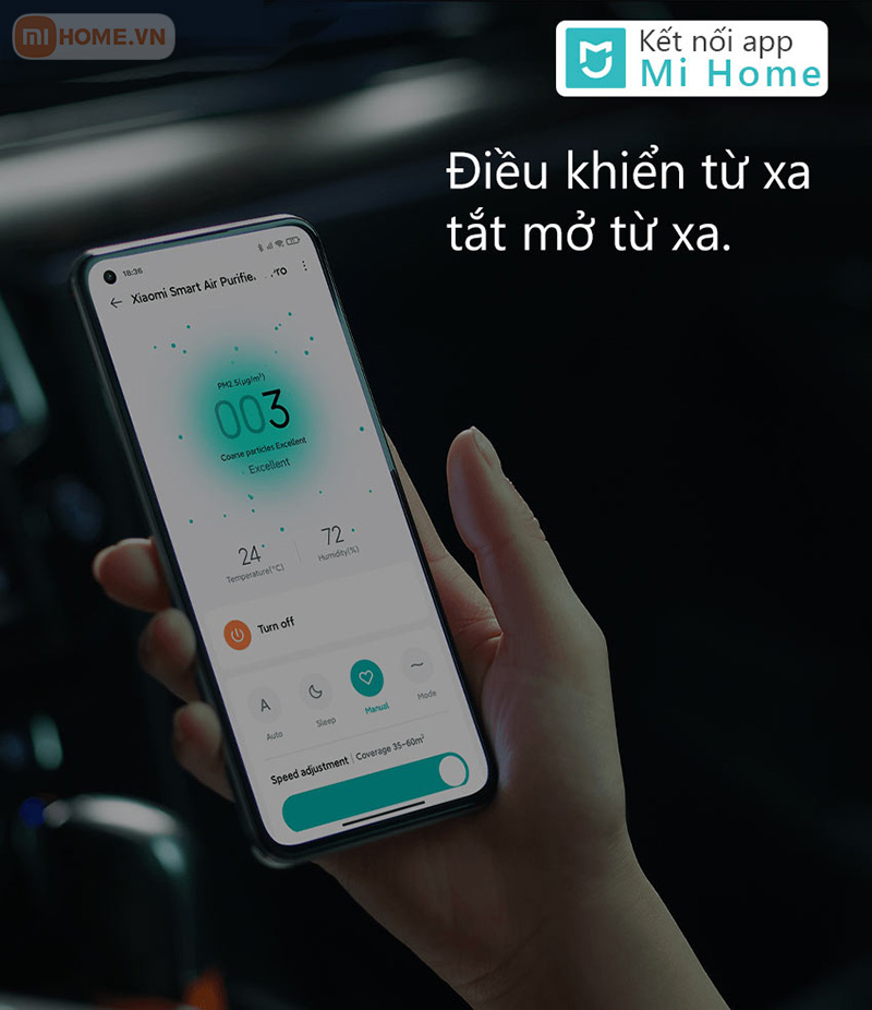 Máy Lọc Không Khí Xiaomi Mi Air Purifier 4 Pro 32 May loc khong khi Xiaomi Mi Air Purifier 4 Pro 22