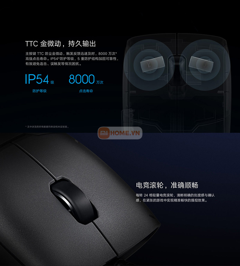 Chuot Xiaomi Gaming Lite 9
