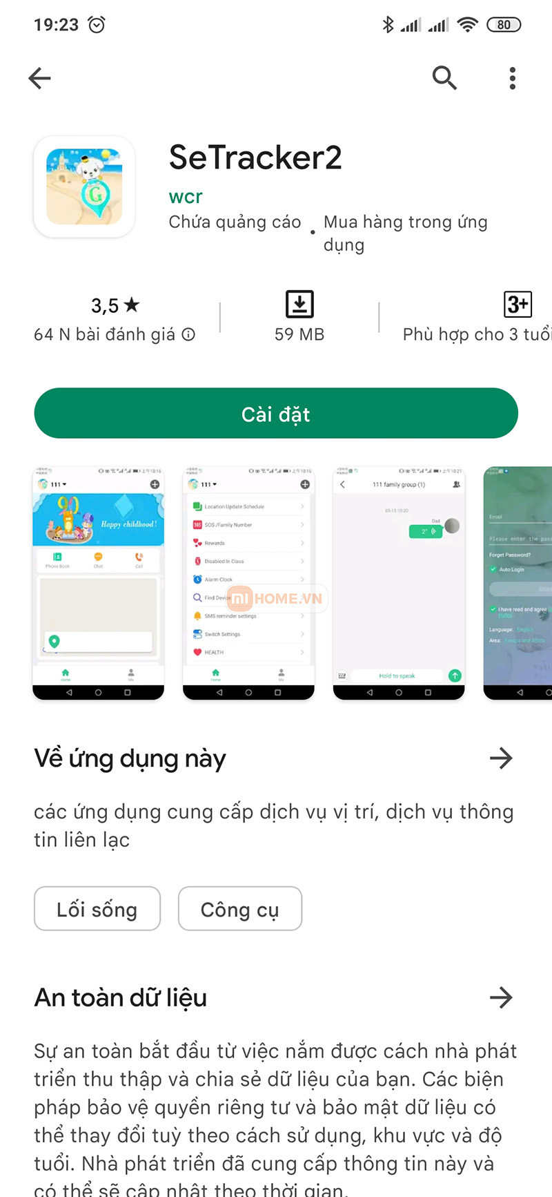 Huong dan ket noi dong ho tre em 1