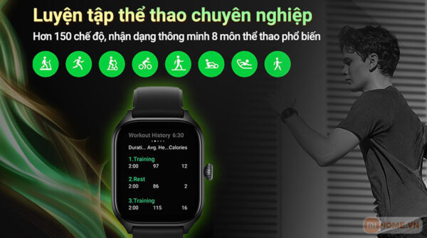 Đồng hồ thông minh Amazfit GTS 4 42.7mm