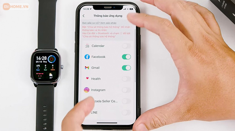 Dong ho thong minh Amazfit GTS 4 mini 12