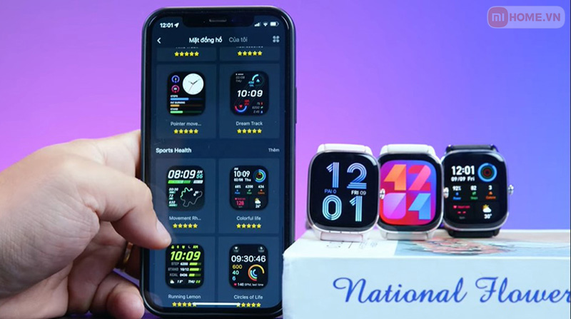 Dong ho thong minh Amazfit GTS 4 mini 9