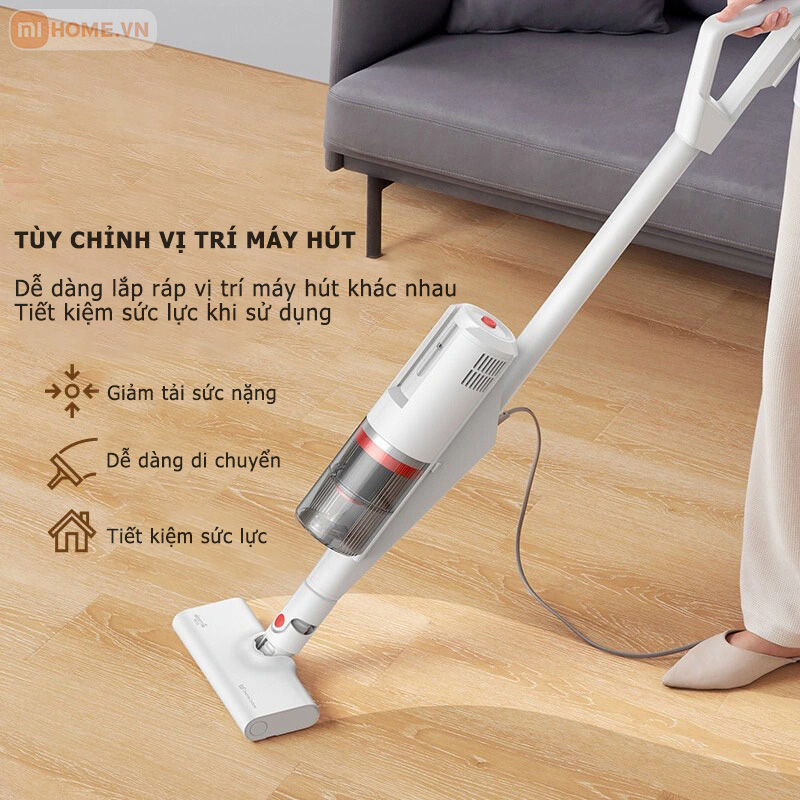 May hut bui cam tay co day Deerma DX888 2 2