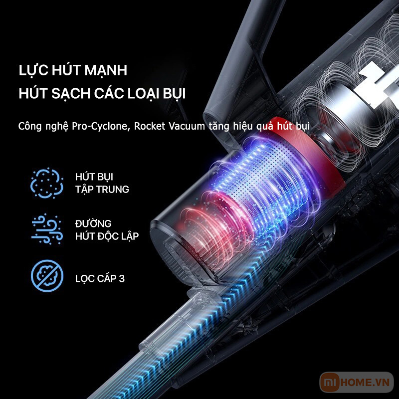 May hut bui cam tay co day Deerma DX888 3 2